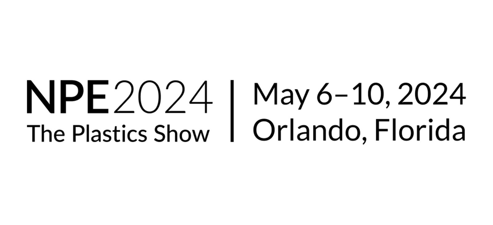 NPE 2024: The Plastics Show on May 6-10 in Orlando, Florida